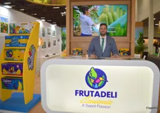 Frutadeli are banana exporters from Ecuador with Martin Rivadeneira saying they are happy with the interest from visitors to their stand.